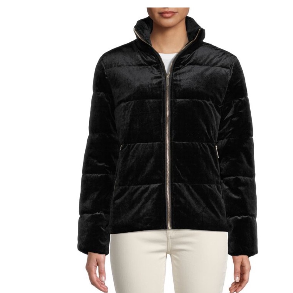 Velveteen Puffer Jacket - Saks Fifth Avenue